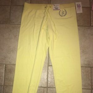 Yellow Juicy Couture joggers